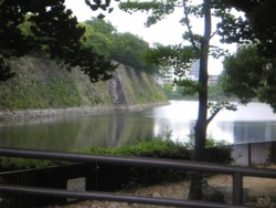 大阪城の外堀